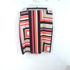 NYCC Color block Pencil skirt Size2X